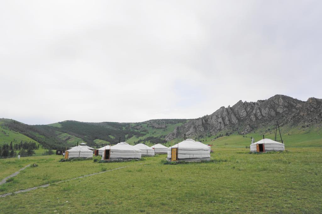 My Mongolia Eco Ger Camp Hotell Nalayh Eksteriør bilde
